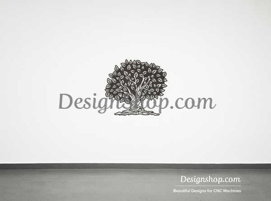 Beautiful Tree Of Life DXF File for CNC