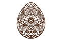Floral Egg Wall Art