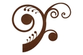 Multiple Swirl Floral DXF File