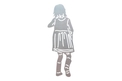Trendy Girl DXF File