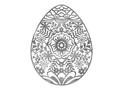 Floral Egg Wall Art