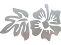 Hibiscus W/Leaf DXF File